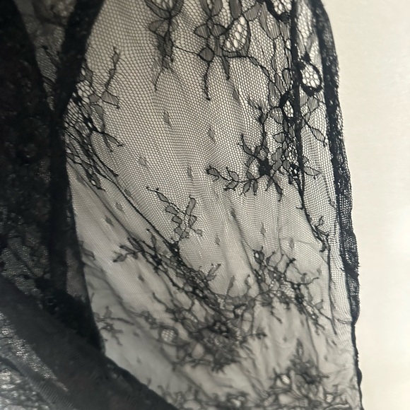 Lulu's Black One-Shoulder Lace Dress - Picture 7 of 10